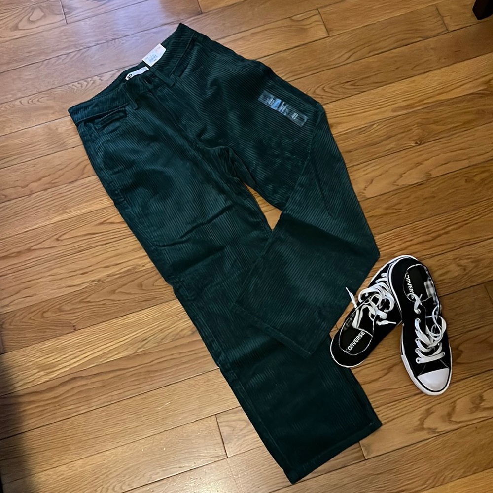 SO High Rise Straight Corduroy Pants